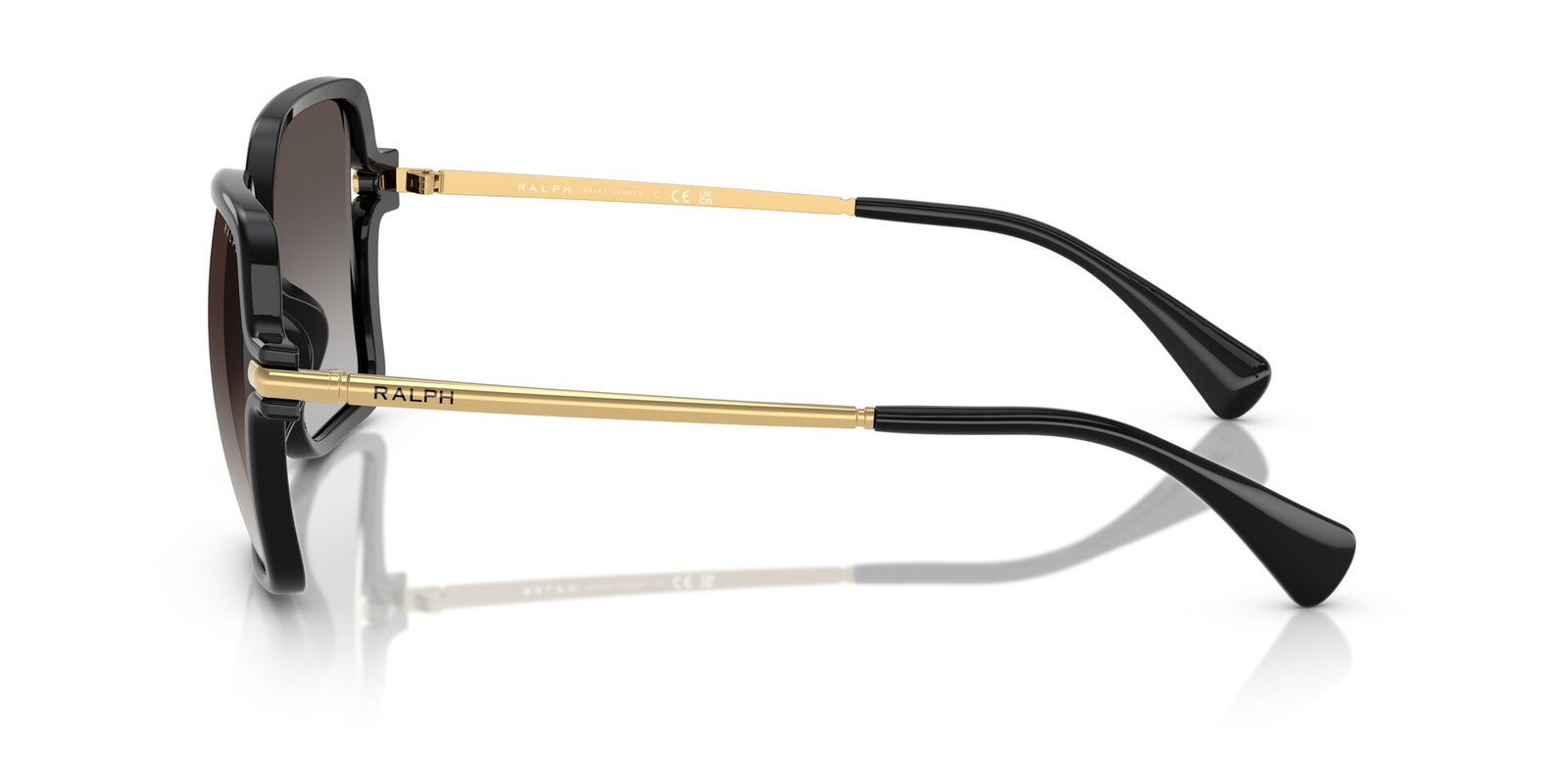 Das Bild zeigt die Bügel der Ralph Sonnenbrille RA5319U 50018G.